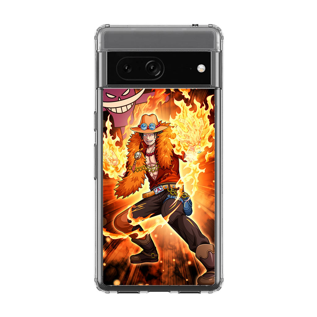 Portgas D Ace Fire Power Google Pixel 7 Case