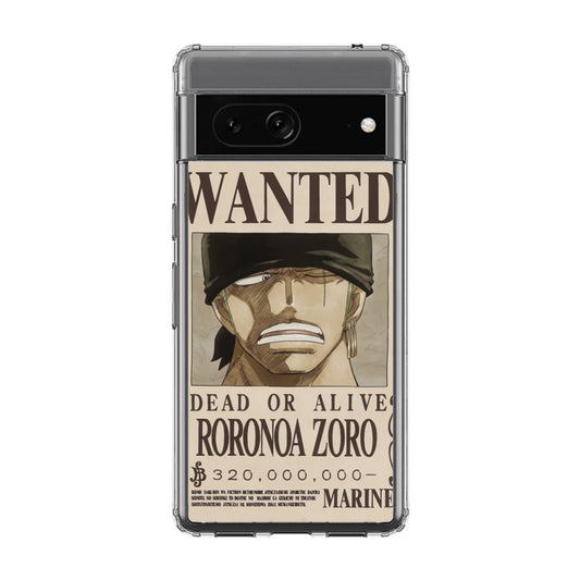 Roronoa Zoro Bounty Google Pixel 7a Case