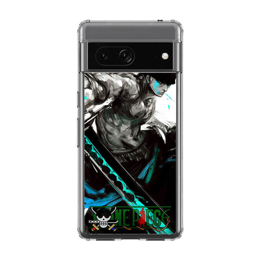 Roronoa Zoro One Piece Google Pixel 7a Case