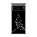 Roronoa Zoro Outlines Google Pixel 7a Case