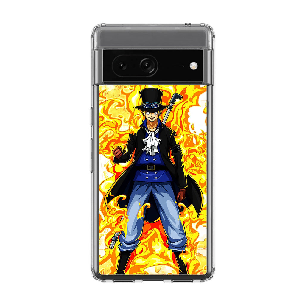 Sabo Mera Mera No Mi Google Pixel 7 Case