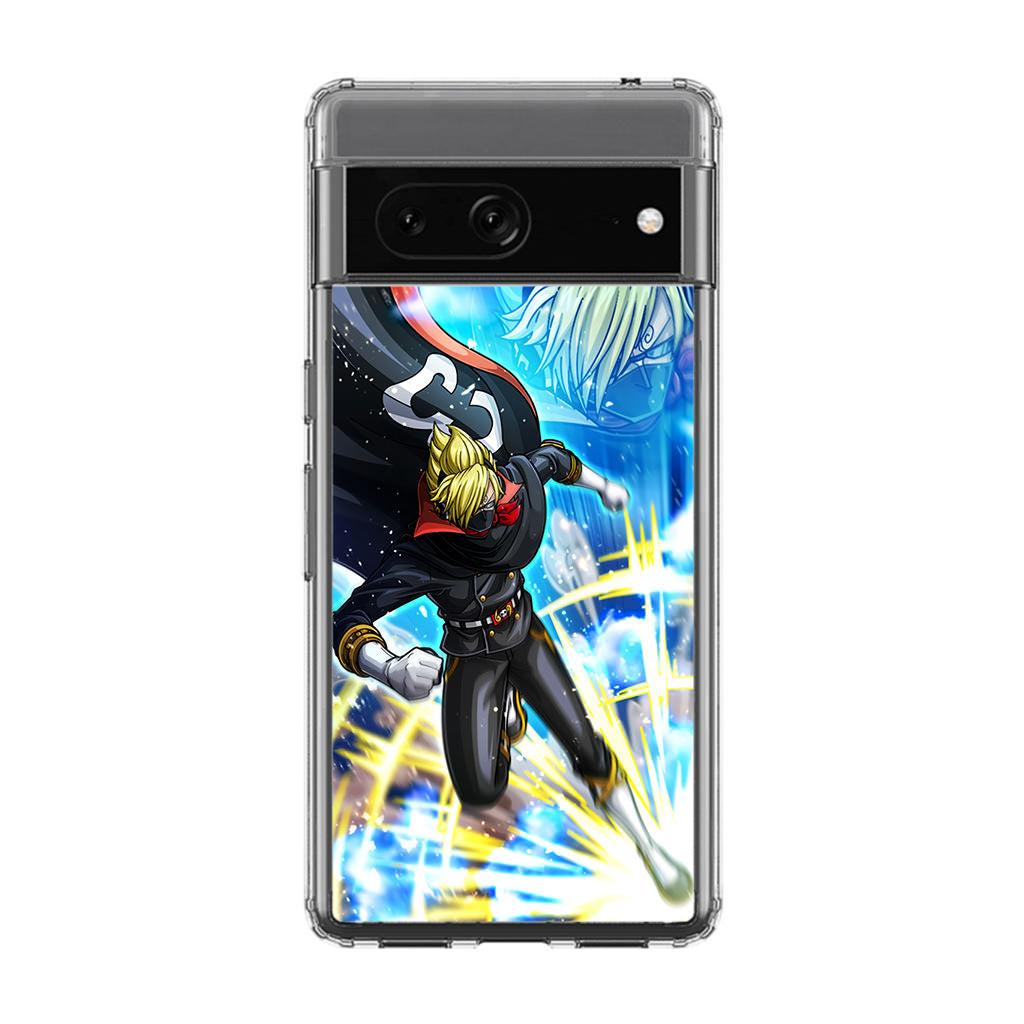 Sanji In Stealth Black Suit Google Pixel 7 Case