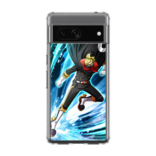 Stealth Black Vinsmoke Sanji Google Pixel 7 Case