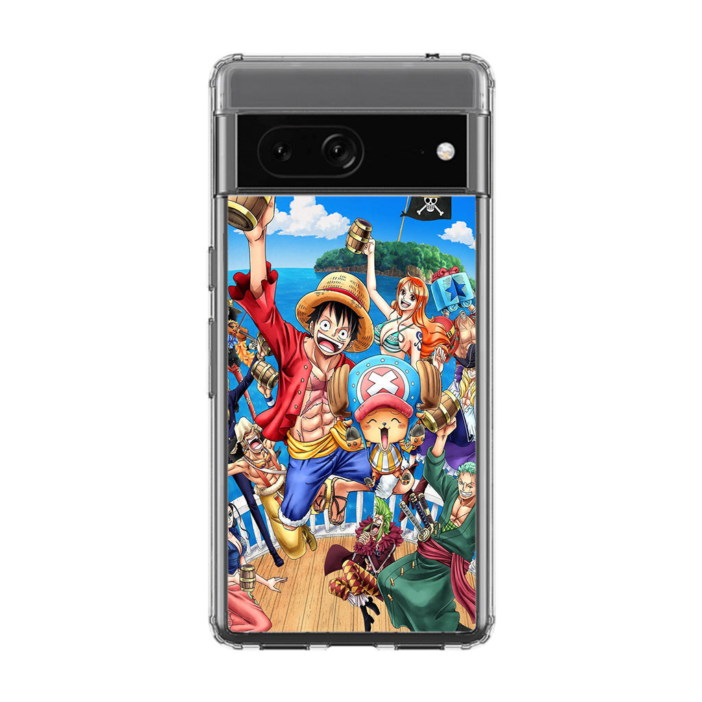 Straw Hat Pirates And Allies Google Pixel 7 Case