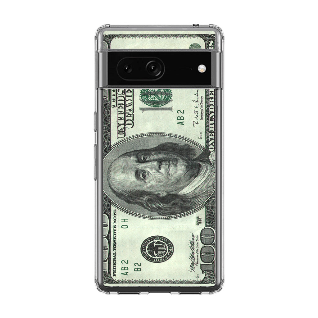 100 Dollar Google Pixel 7 Case