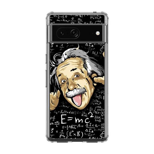 Albert Einstein's Formula Google Pixel 7 Case