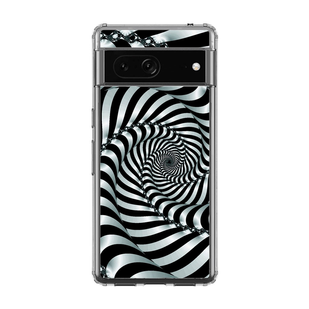 Artistic Spiral 3D Google Pixel 7 Case