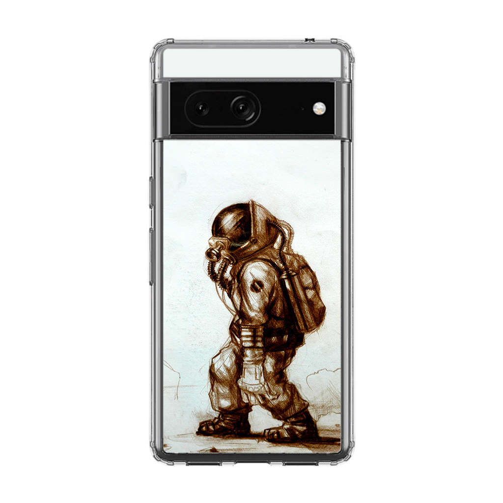 Astronaut Heavy Walk Google Pixel 7 Case