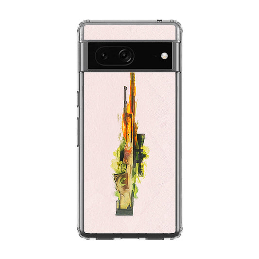 AWP Dragon Lore Google Pixel 7a Case