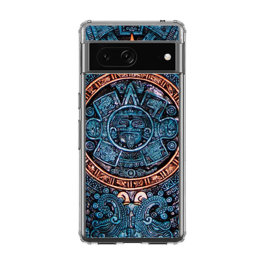 Aztec Calendar Google Pixel 7 Case