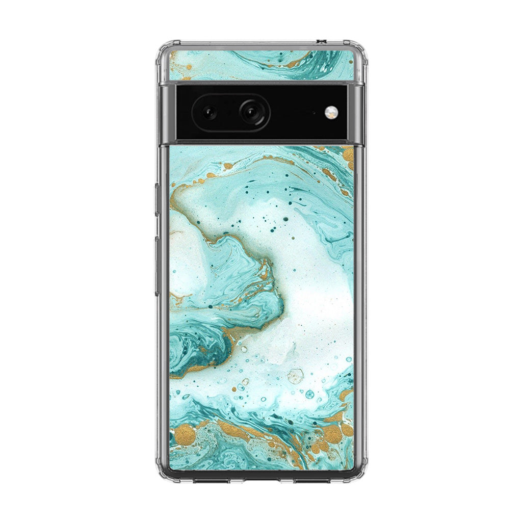 Azure Water Glitter Google Pixel 7 Case