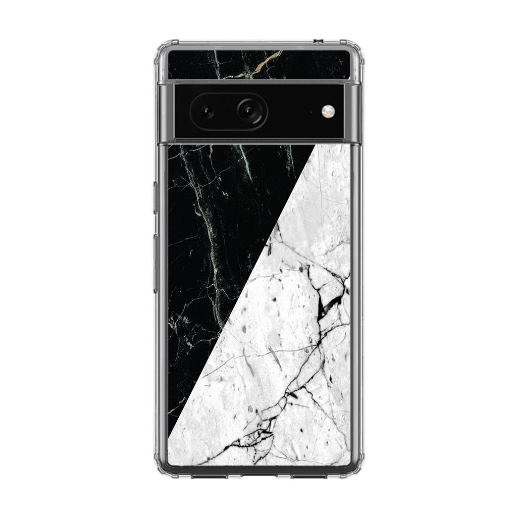 B&W Marble Google Pixel 7 Case