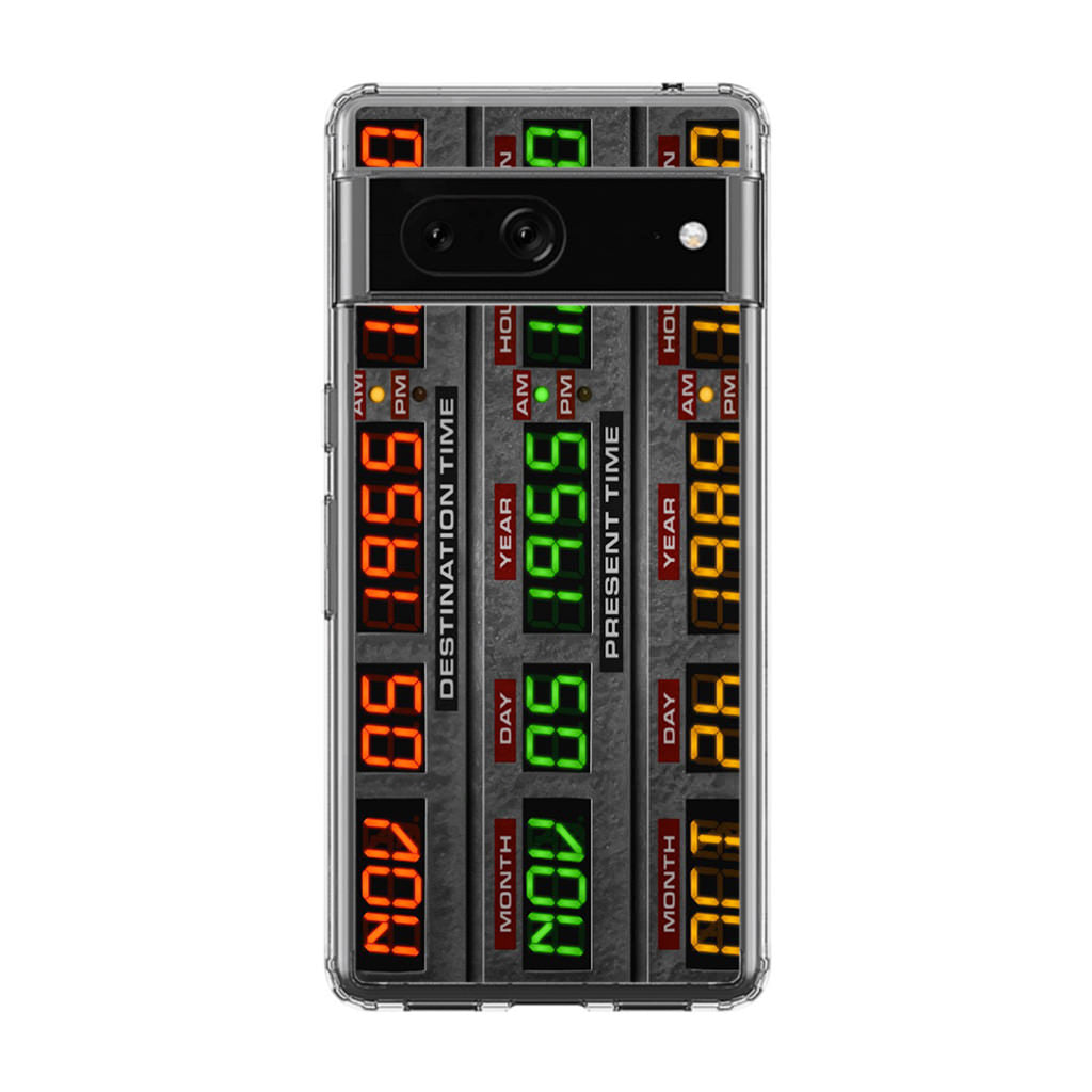 Back To The Future Time Circuits Google Pixel 7 Case