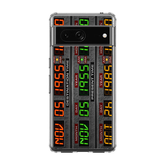 Back To The Future Time Circuits Google Pixel 7 Case