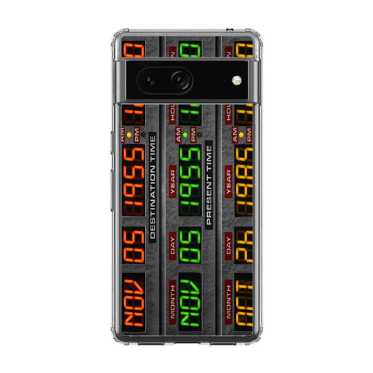 Back To The Future Time Circuits Google Pixel 7a Case