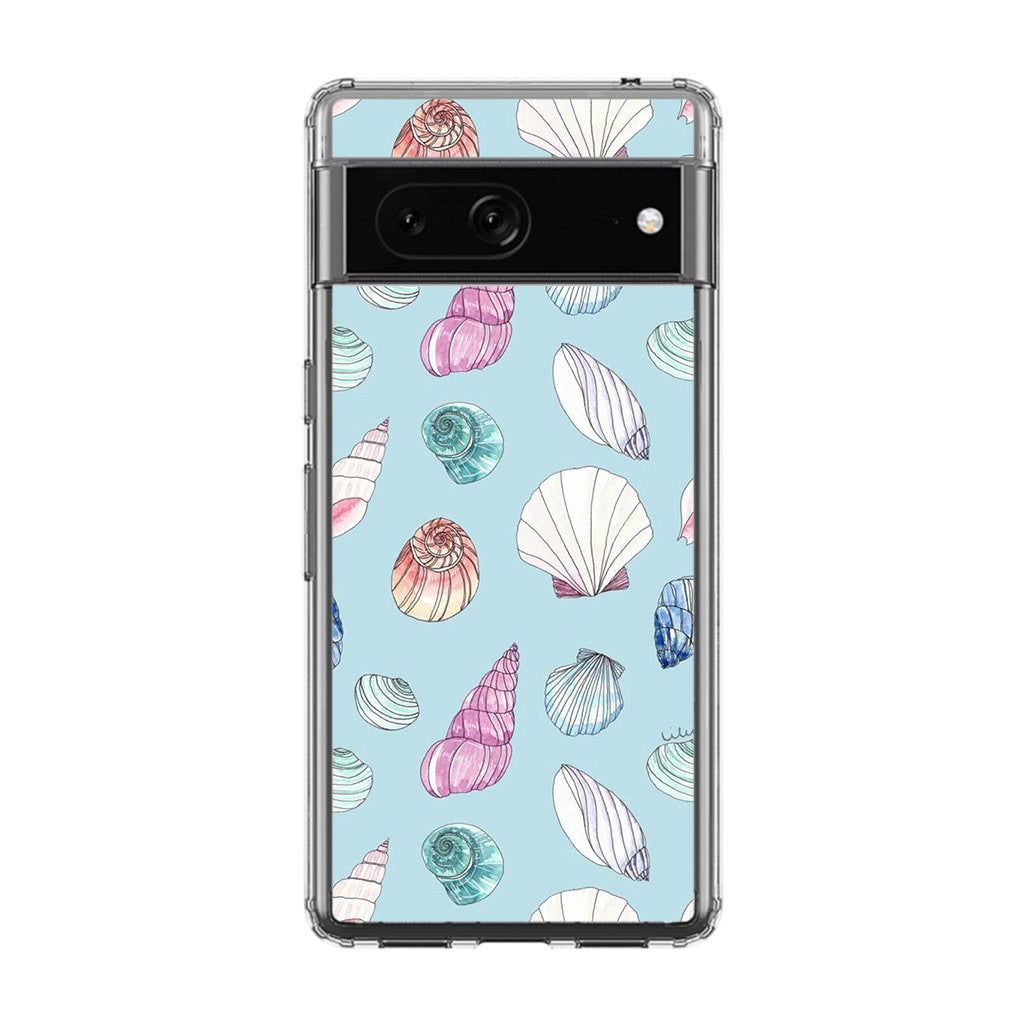 Beach Shells Pattern Google Pixel 7 Case