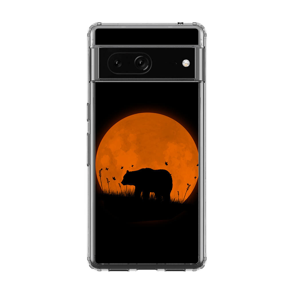 Bear Silhouette Google Pixel 7 Case