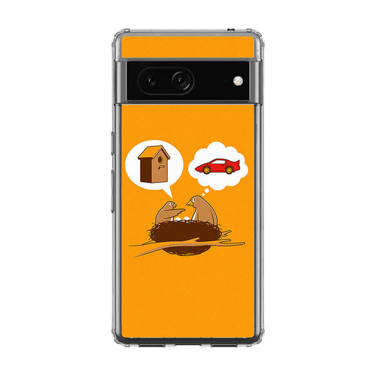 Bird Life Priorities Google Pixel 7a Case