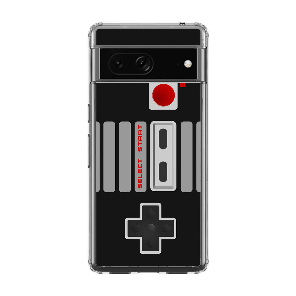 Black Console Controller Google Pixel 7 Case