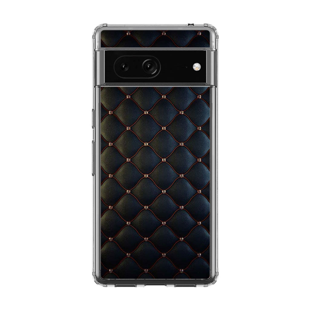 Black Royal Pattern Google Pixel 7 Case