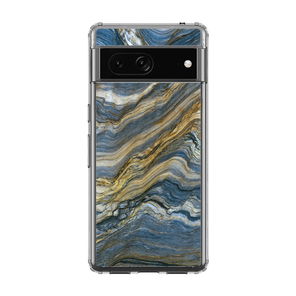 Blue Wave Marble Google Pixel 7 Case