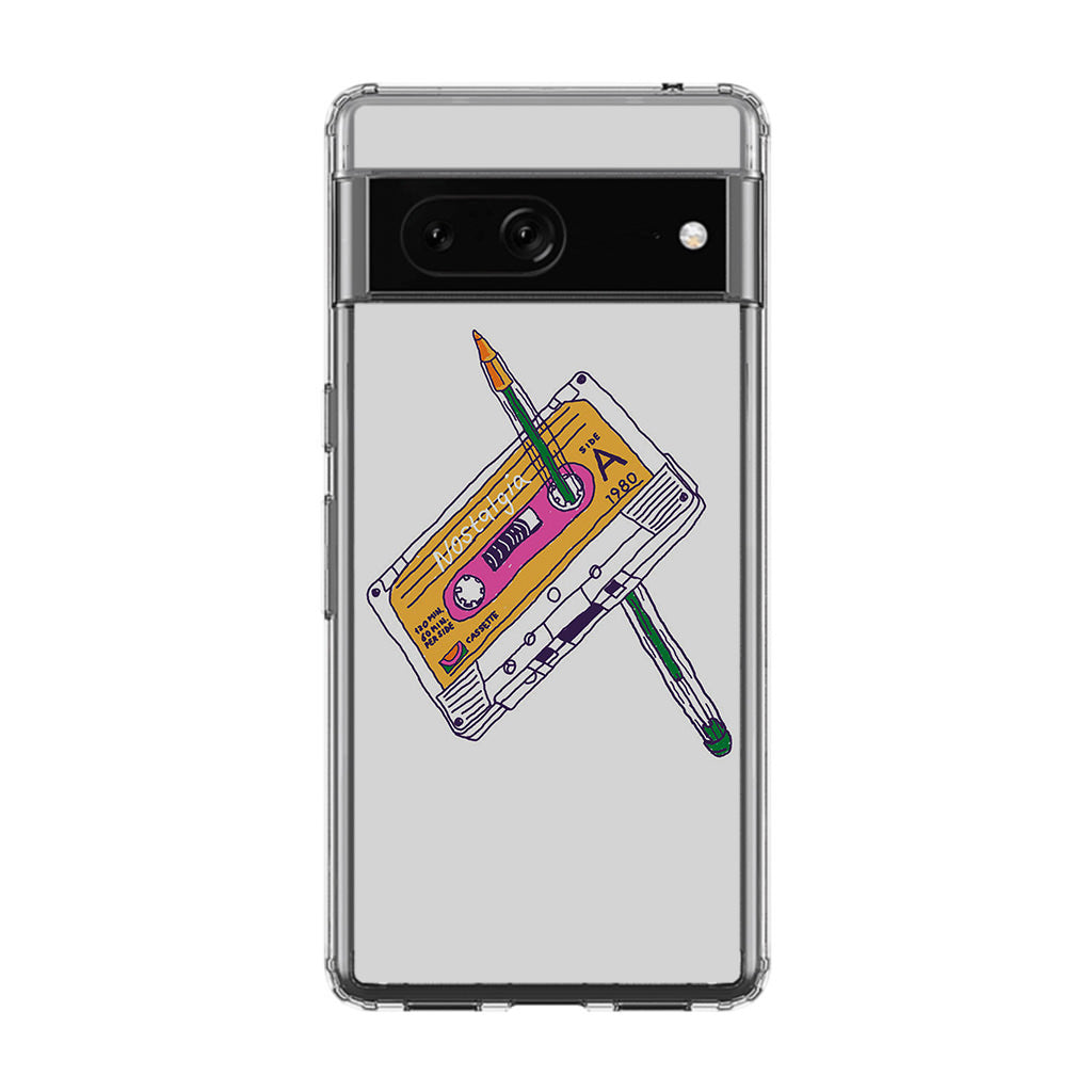 Cassete Tape Old Google Pixel 7 Case