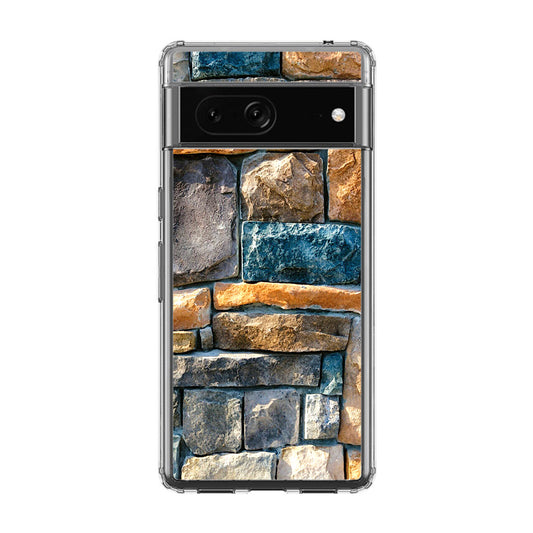 Colored Stone Piles Google Pixel 7 Case