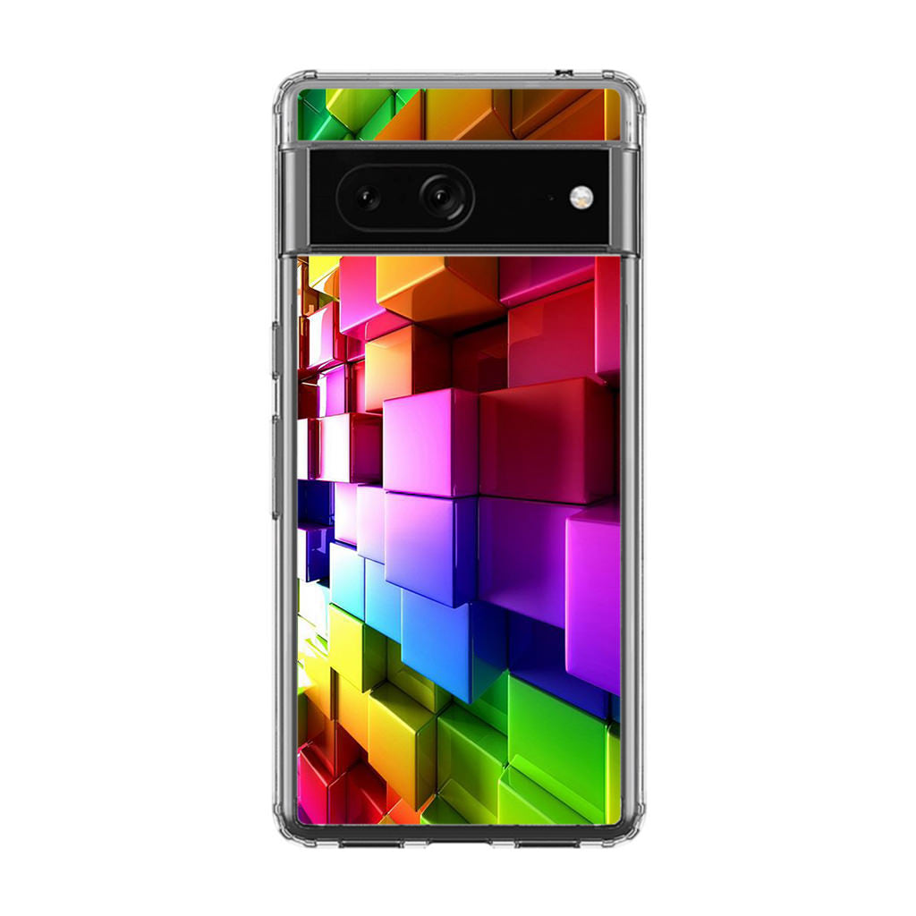 Colorful Cubes Google Pixel 7 Case