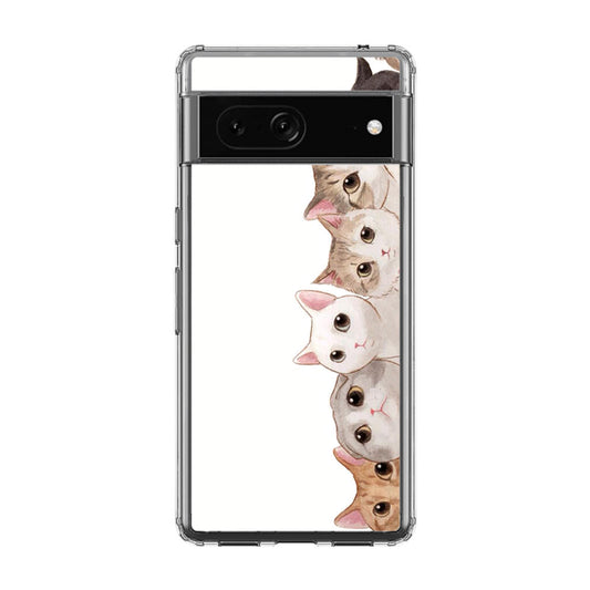 Cute Cats Vertical Google Pixel 7 Case