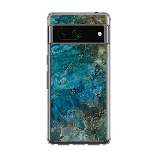 Deep Ocean Marble Google Pixel 7 Case