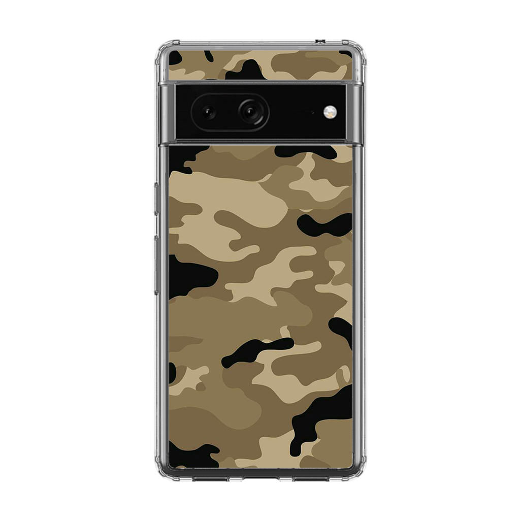 Desert Military Camo Google Pixel 7 Case