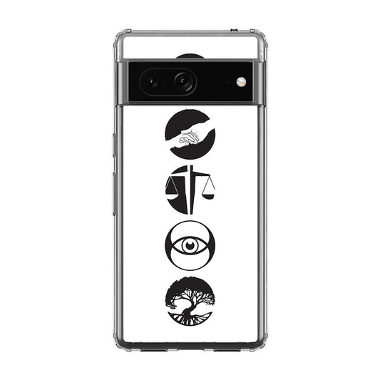 Divergent Factions Google Pixel 7 Case