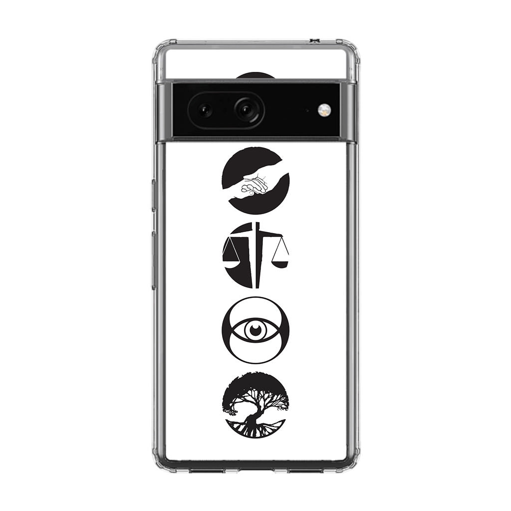 Divergent Factions Google Pixel 7a Case