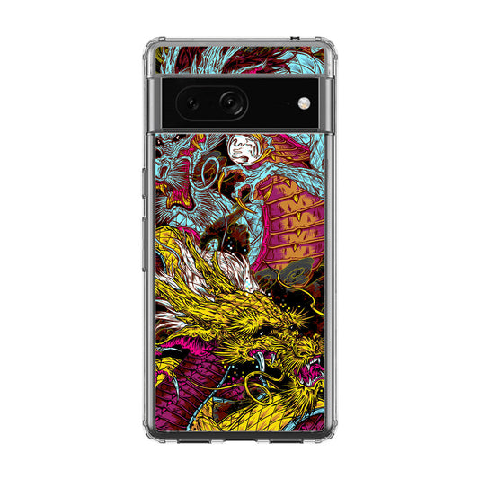 Double Dragons Google Pixel 7a Case