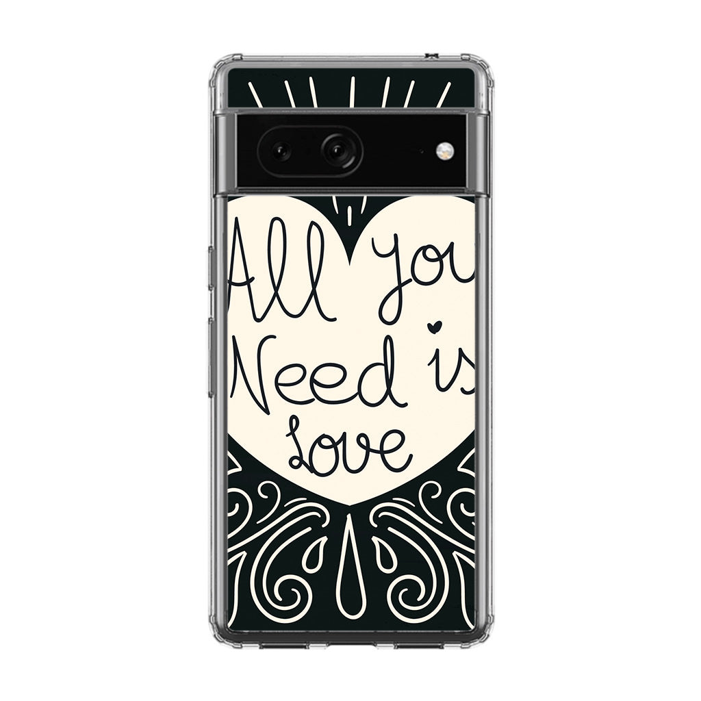 Drawn Love Google Pixel 7a Case