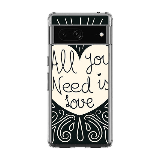 Drawn Love Google Pixel 7a Case