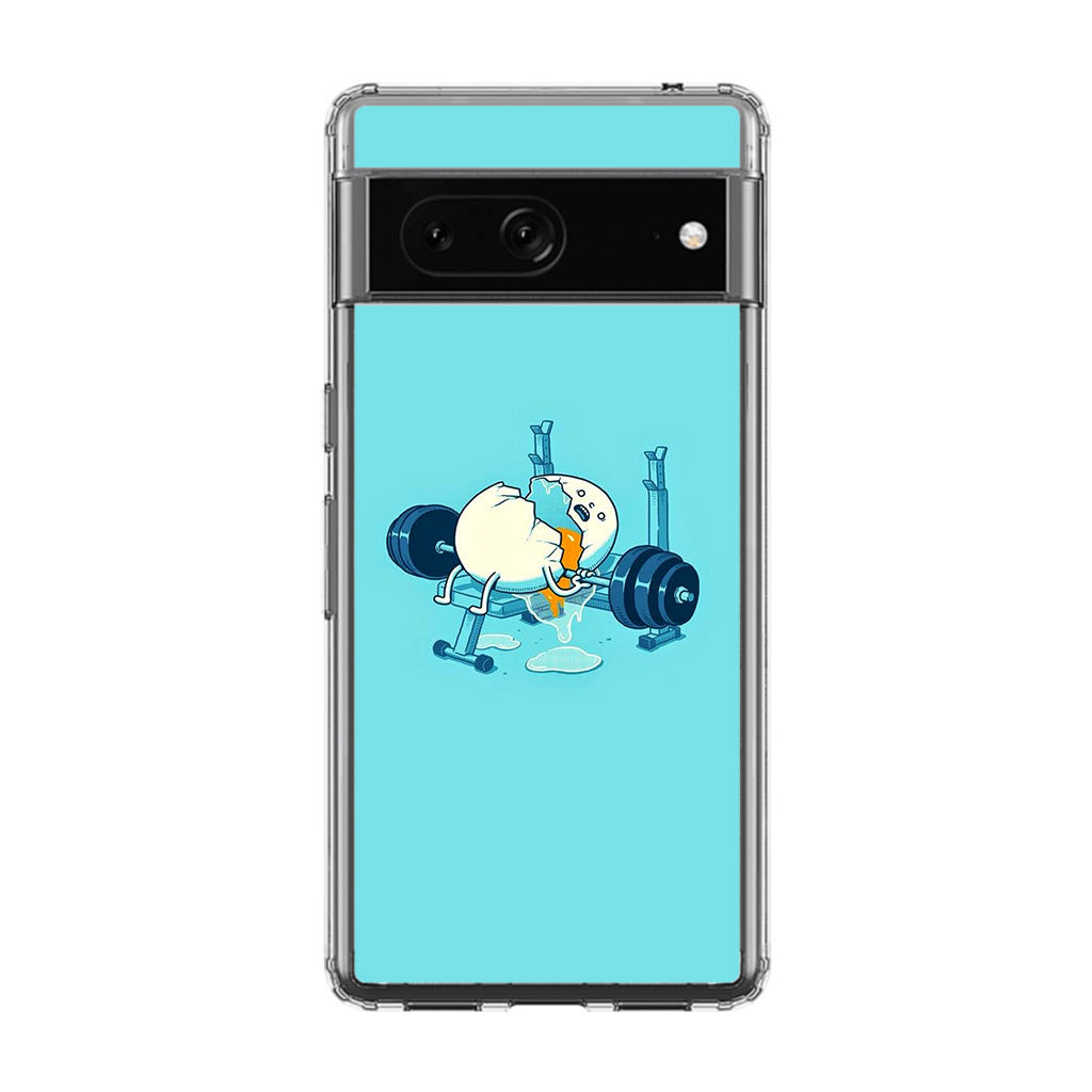 Egg Accident Workout Google Pixel 7 Case