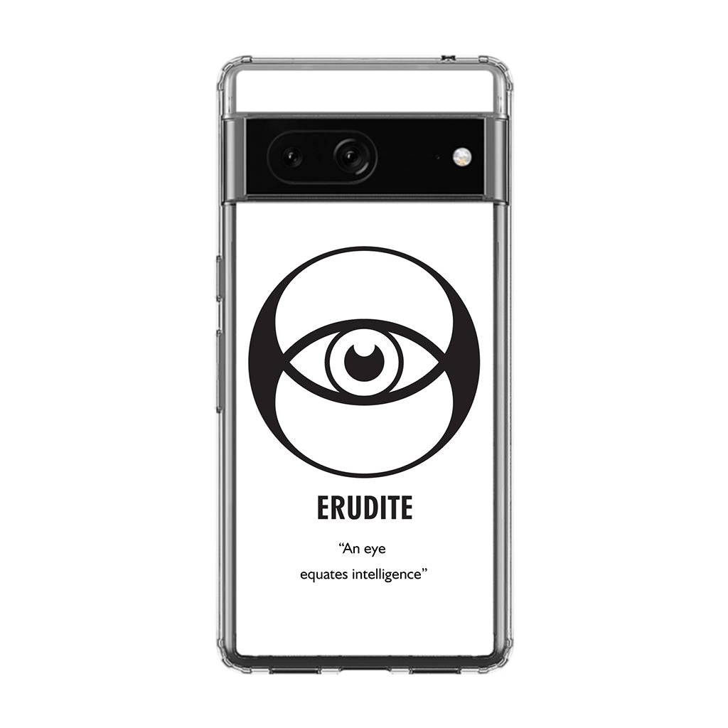 Erudite Divergent Faction Google Pixel 7 Case