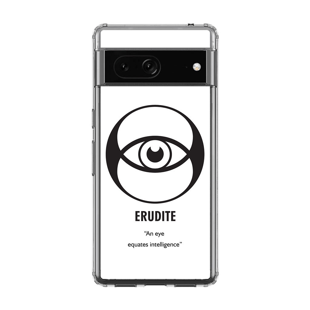 Erudite Divergent Faction Google Pixel 7a Case