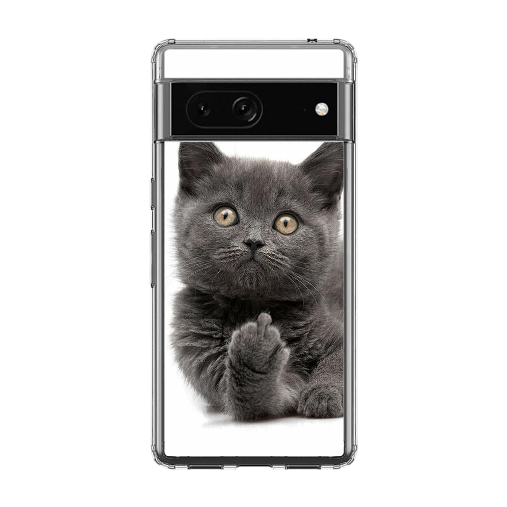 Finger British Shorthair Cat Google Pixel 7 Case