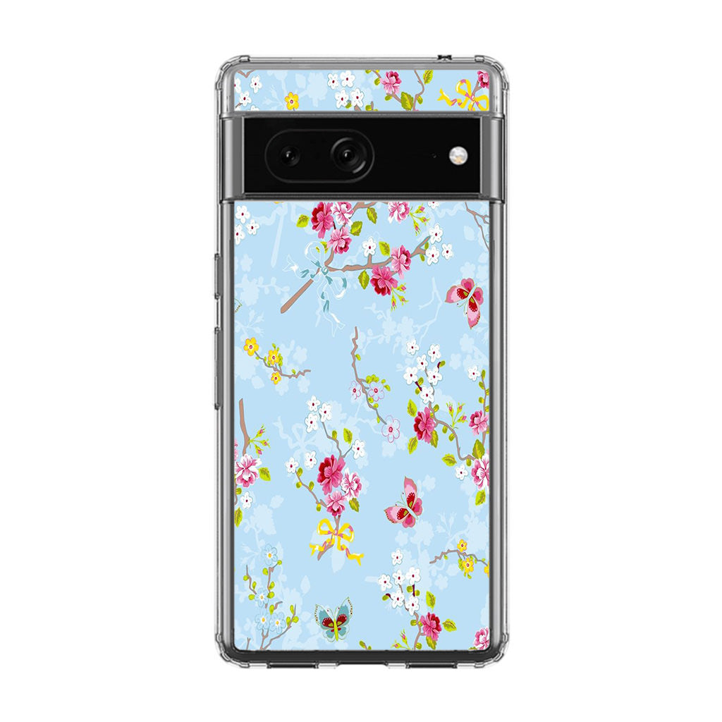 Floral Summer Wind Google Pixel 7 Case