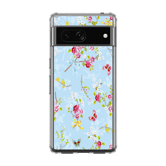 Floral Summer Wind Google Pixel 7a Case