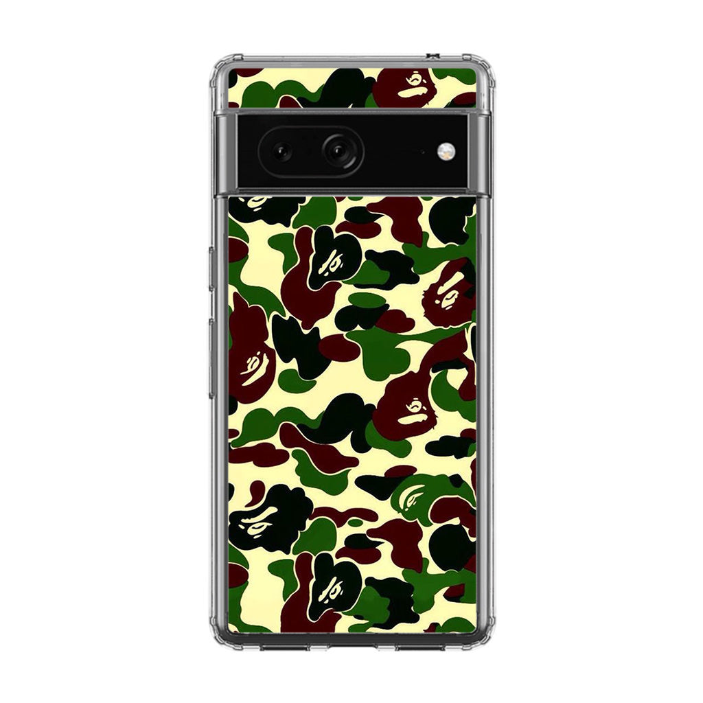 Forest Army Camo Google Pixel 7 Case