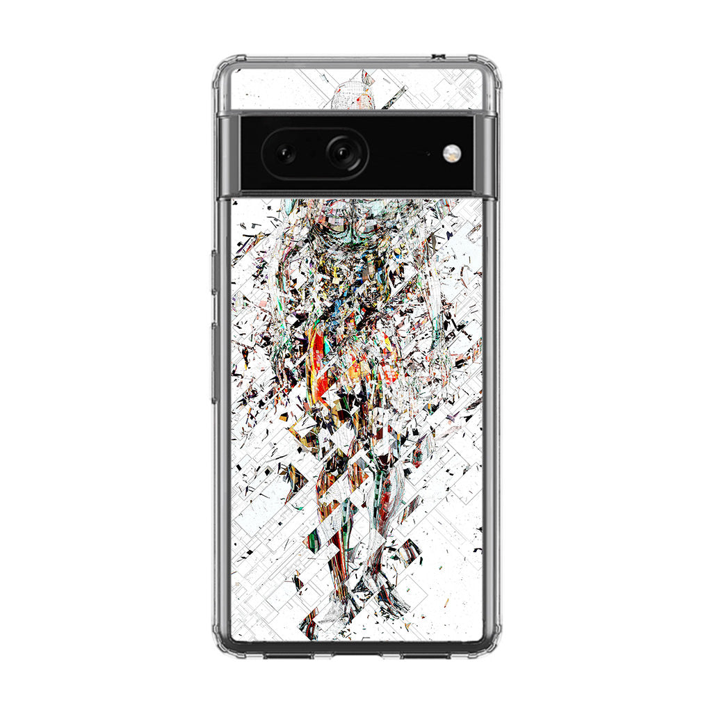 Fragmantacia Art Human Abstract Google Pixel 7a Case