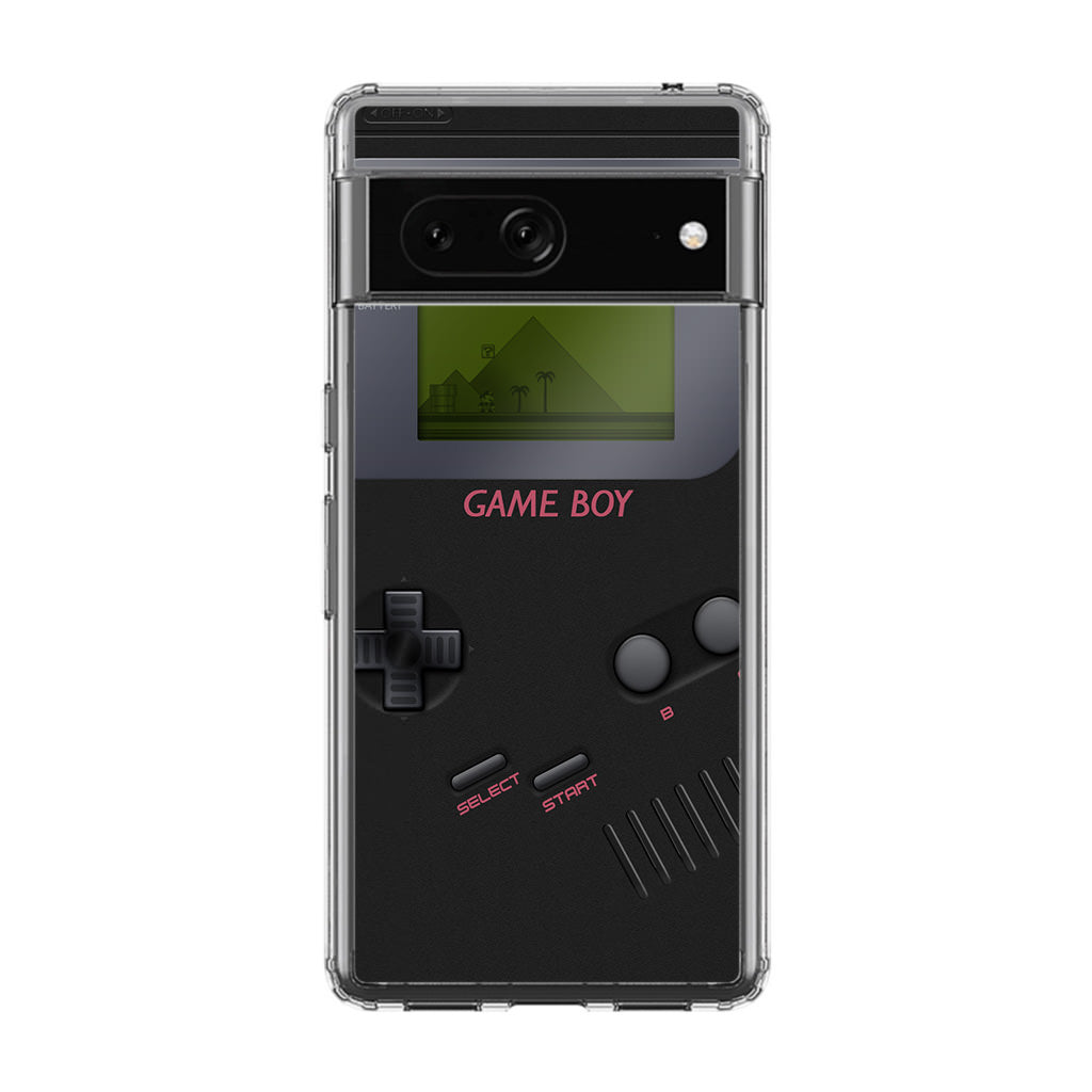 Game Boy Black Model Google Pixel 7a Case