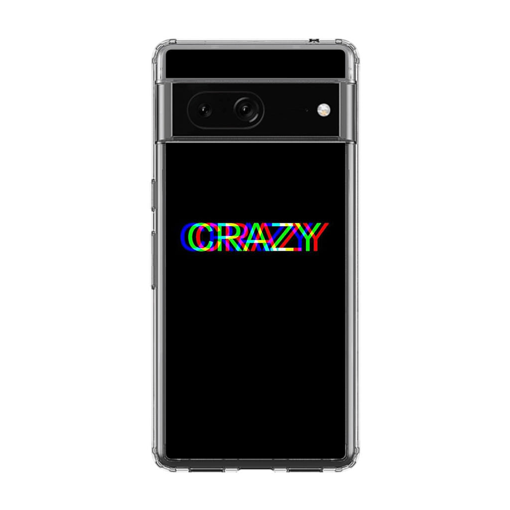 Glitch Crazy Google Pixel 7 Case