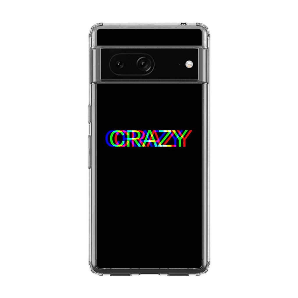 Glitch Crazy Google Pixel 7a Case