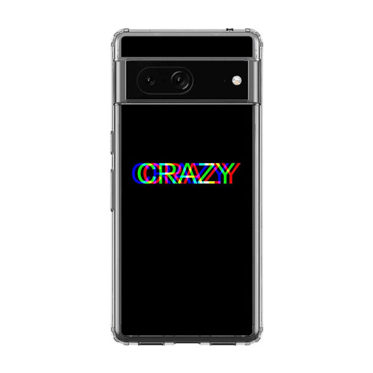 Glitch Crazy Google Pixel 7a Case