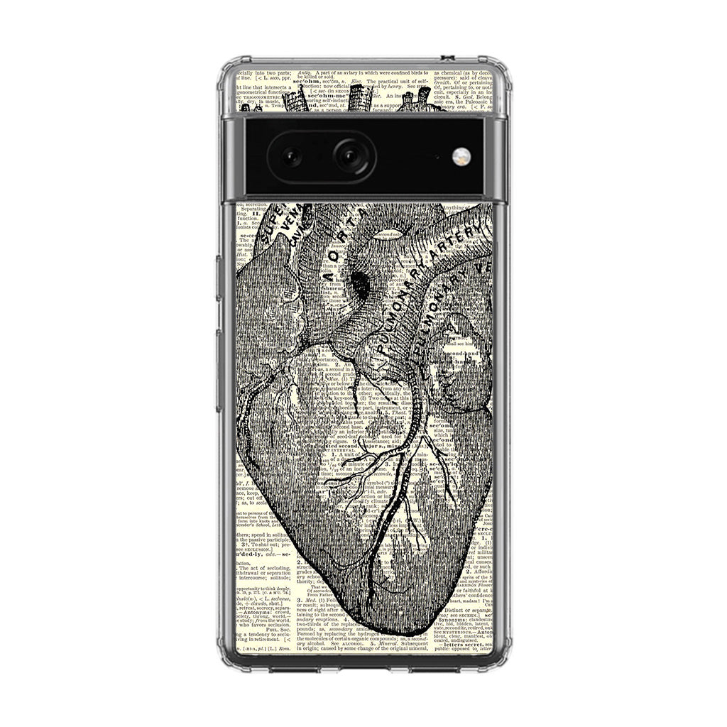Heart Book Art Google Pixel 7 Case