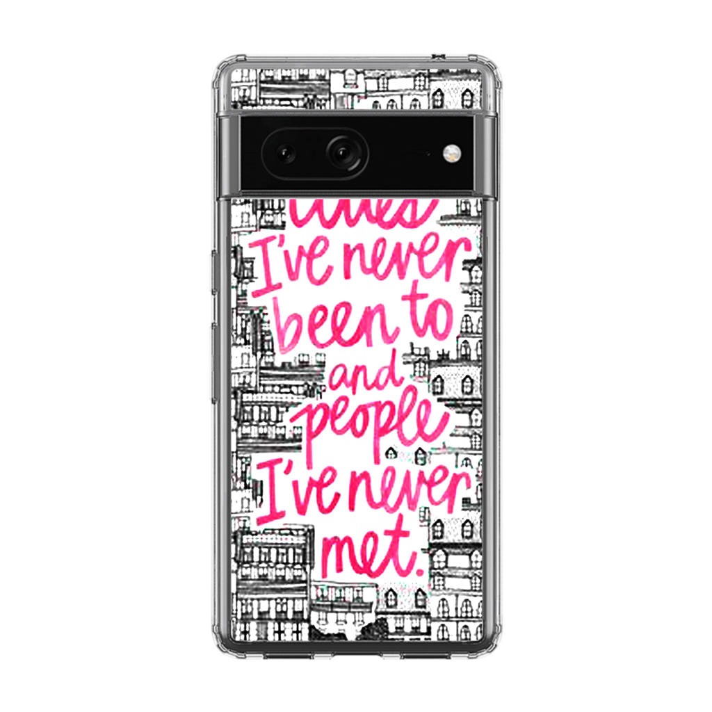 John Green Quotes I'm in Love With Cities Google Pixel 7 Case